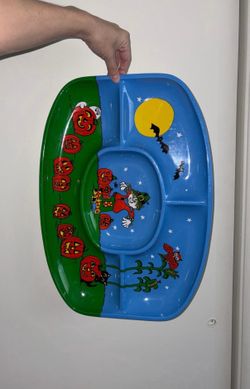 Halloween tray