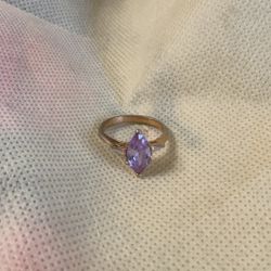 Amethyst ring size 7