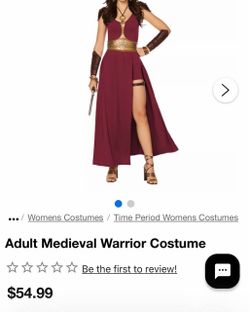 Adult Medieval Warrior Costume – Size L