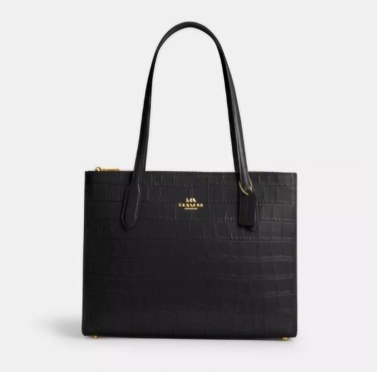 Coach Black & Gold Tote Bag