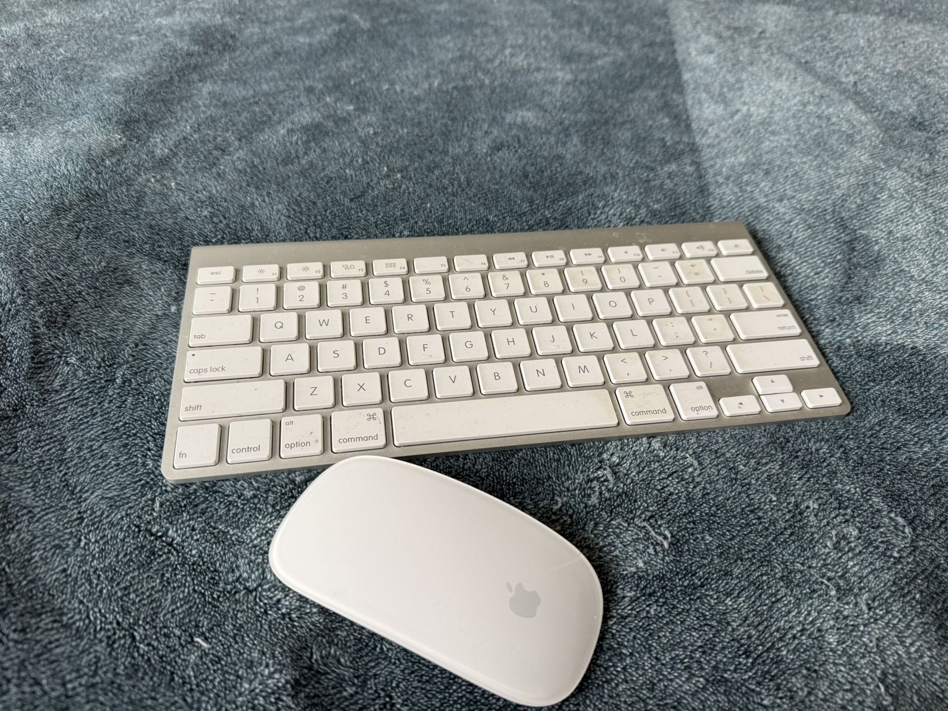 Apple Wireless Keyboard with Apple Magic Bluetooth Mouse