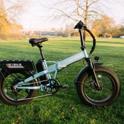 HeyBike mars 2.0 foldable e-bike 45 mile range and 28mph 