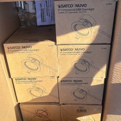 8 New 4inch satco led Downlights .