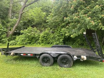 Trailer 16ft Heavy Duty 14k . Title 