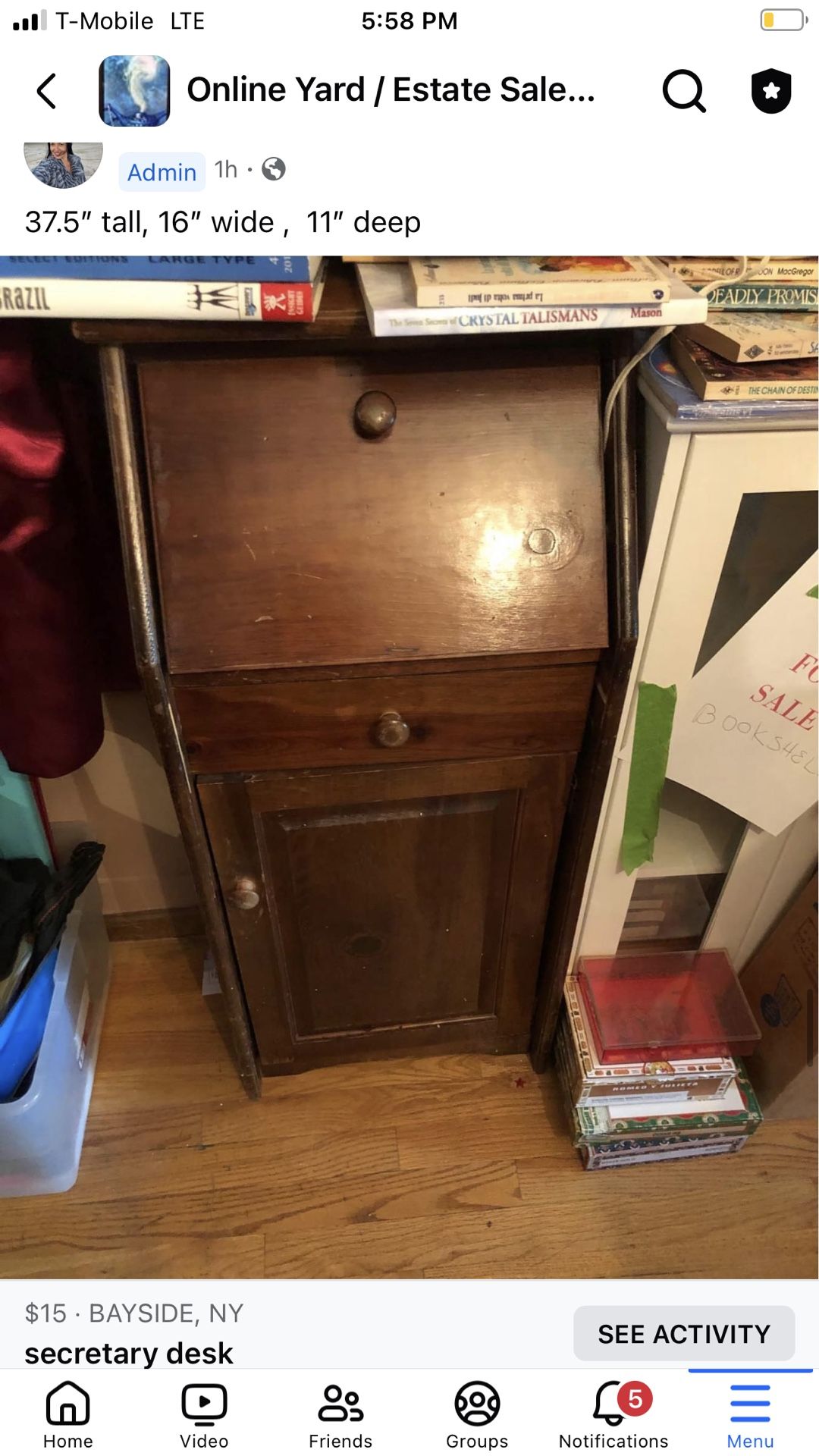 secretary desk