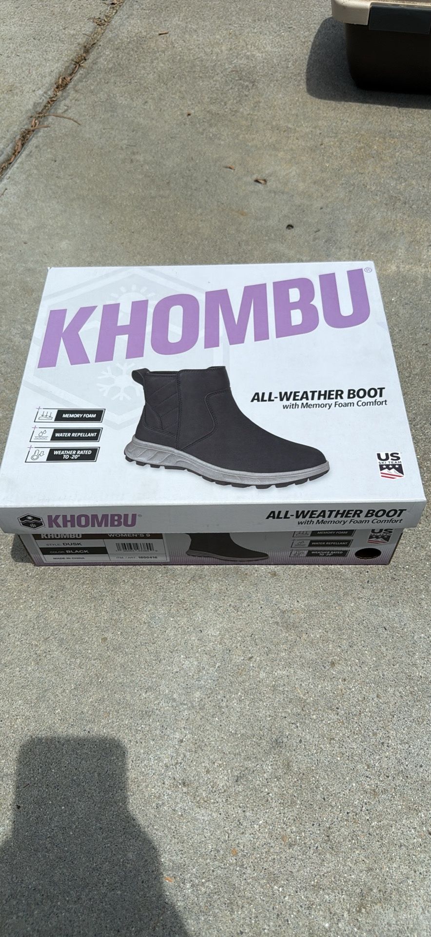 Khombu Black Boots