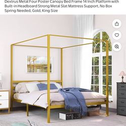 Canopy King Bed Frame