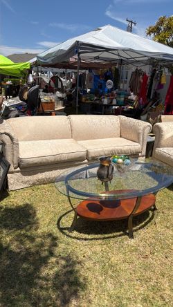 Sofa with table