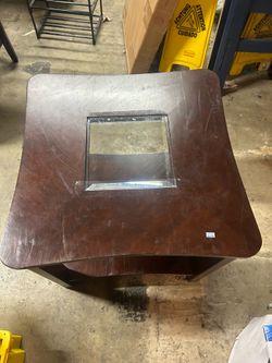 Nice anything table/stand with glass