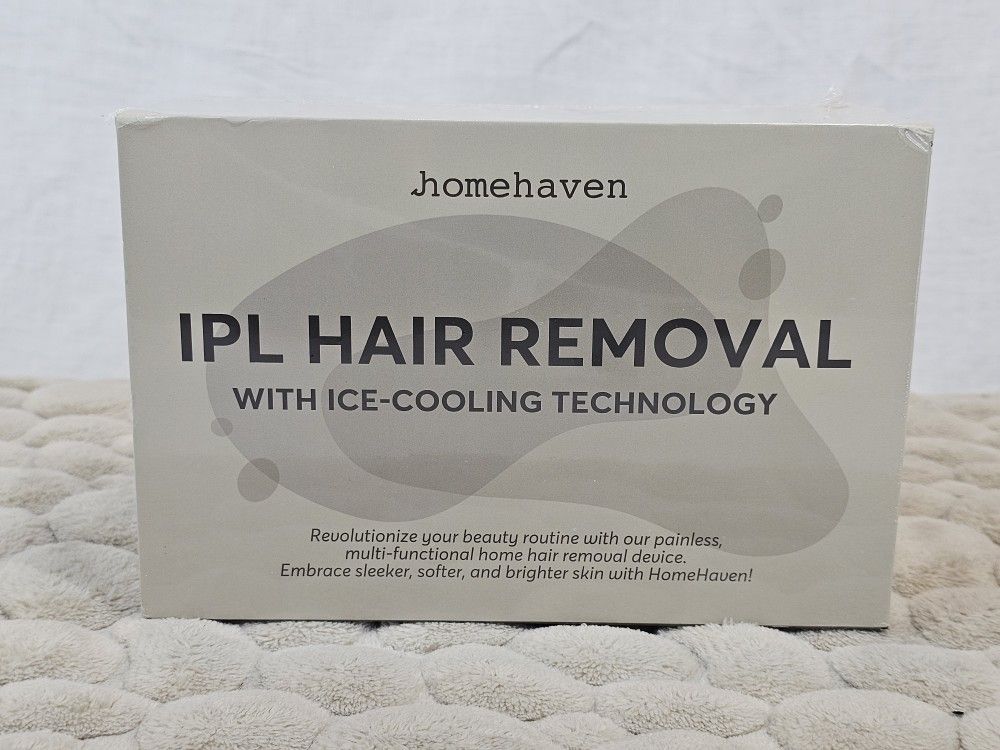 HOME HAVEN IPL HAIR REMOVAL w/COOLING TECHNOLOGY - NIB
