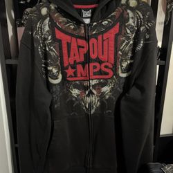 Y2K Tapout Zip Up Hoodie 