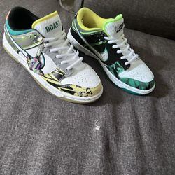 Nike Size 7 Nike Dunk PE Low What the Duck - University of Oregon Away