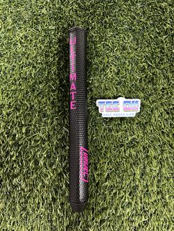 Garsen Splash Collection Ultimate Black Pink Midsize Putter Grip