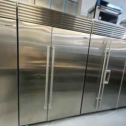 🧊 Sub-Zero 48” Side-by-Side Refrigerator – LIKE NEW – Stainless Steel (No Dispenser) 🧊
