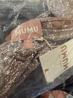 Show Me Your MuMu Sequin Top Size Small