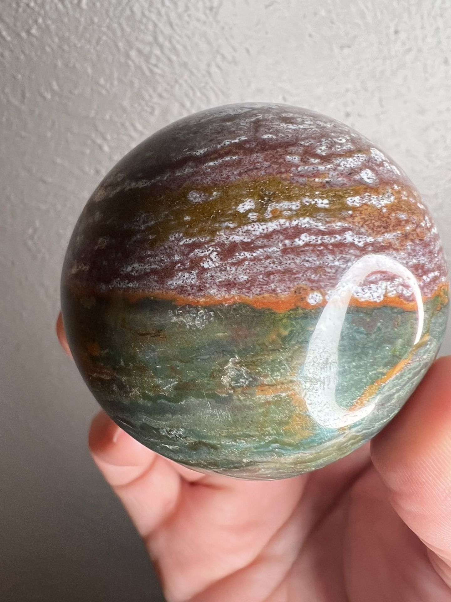Ocean Jasper Sphere