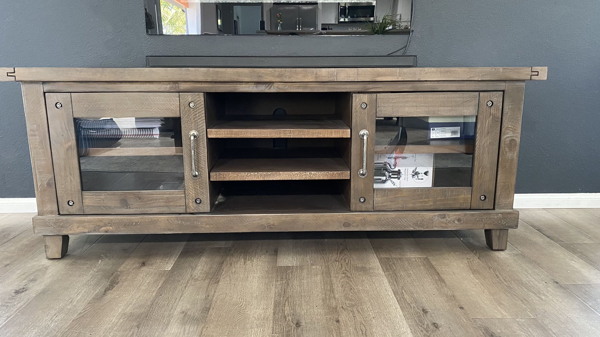Jaxon Grey TV Stand