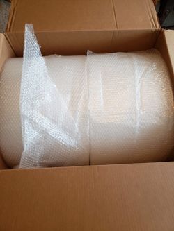 2 Rolls of Small Bubble Wrap - $24
