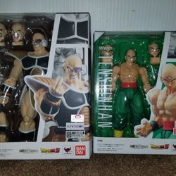 Sh Figuarts Nappa and Tenshinhan