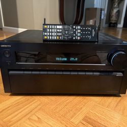   Onkyo TX-NR838 130 WPC Bluetooth AV Receiver W/Remote  