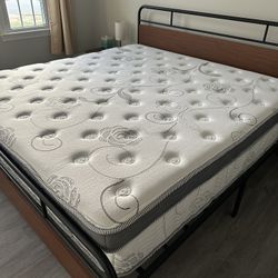Moving Sale, Brand New King size Bed & Mattress for $400