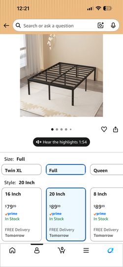 Full Bed Frame