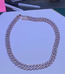 Luxury Natural Diamond Cuban Chain — 10K Gold, 40 CTW