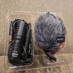 Movo VXR10 Universal Condenser Video Microphone with Shock Mount,