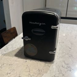 Retro Mini Fridge / Makeup Fridge 