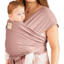 LÍLLÉbaby Dragonfly Wrap Ergonomic Baby Wrap Carrier for Infants, Comfortable & Supportive, Soft & Breathable, Adjustable Carrier for Babies 8-30 lbs 