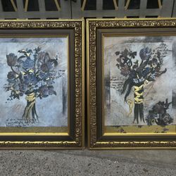 FLORAL BOUQUET PAINTINGS