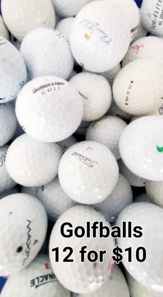 Golf Ball Deal 12 For $10 Fast To Pick Up In Palm Springs
