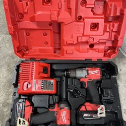 Milwuakee Fuel Gen 3 Drill Set Kit 