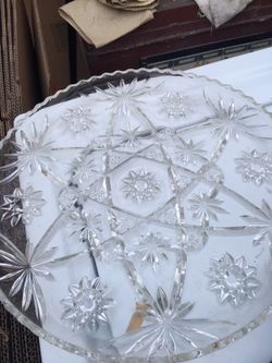 Crystal platter