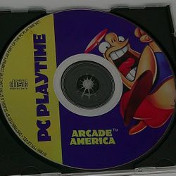 Arcade America PC Playtime 1995 7th level PC Game Disc RARE Version