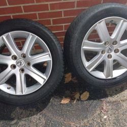  Two Paired  Sets Of 17 In Lexus Rims