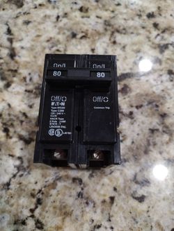Eaton/ Cutler Hammer BR280 80amp 2pole Breaker New
