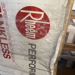 Rheem Tankless W/h Brand New