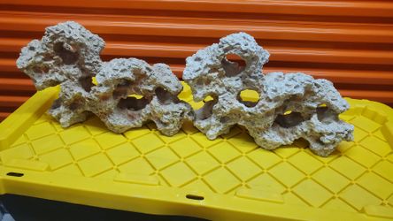Dry Live Rock Pieces for Reef Aquarium
