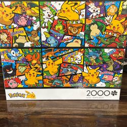 Pokémon puzzle 2000 Pieces