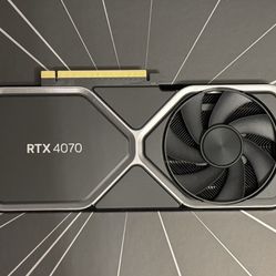 Nvidia RTX 4070 Founders Edition 