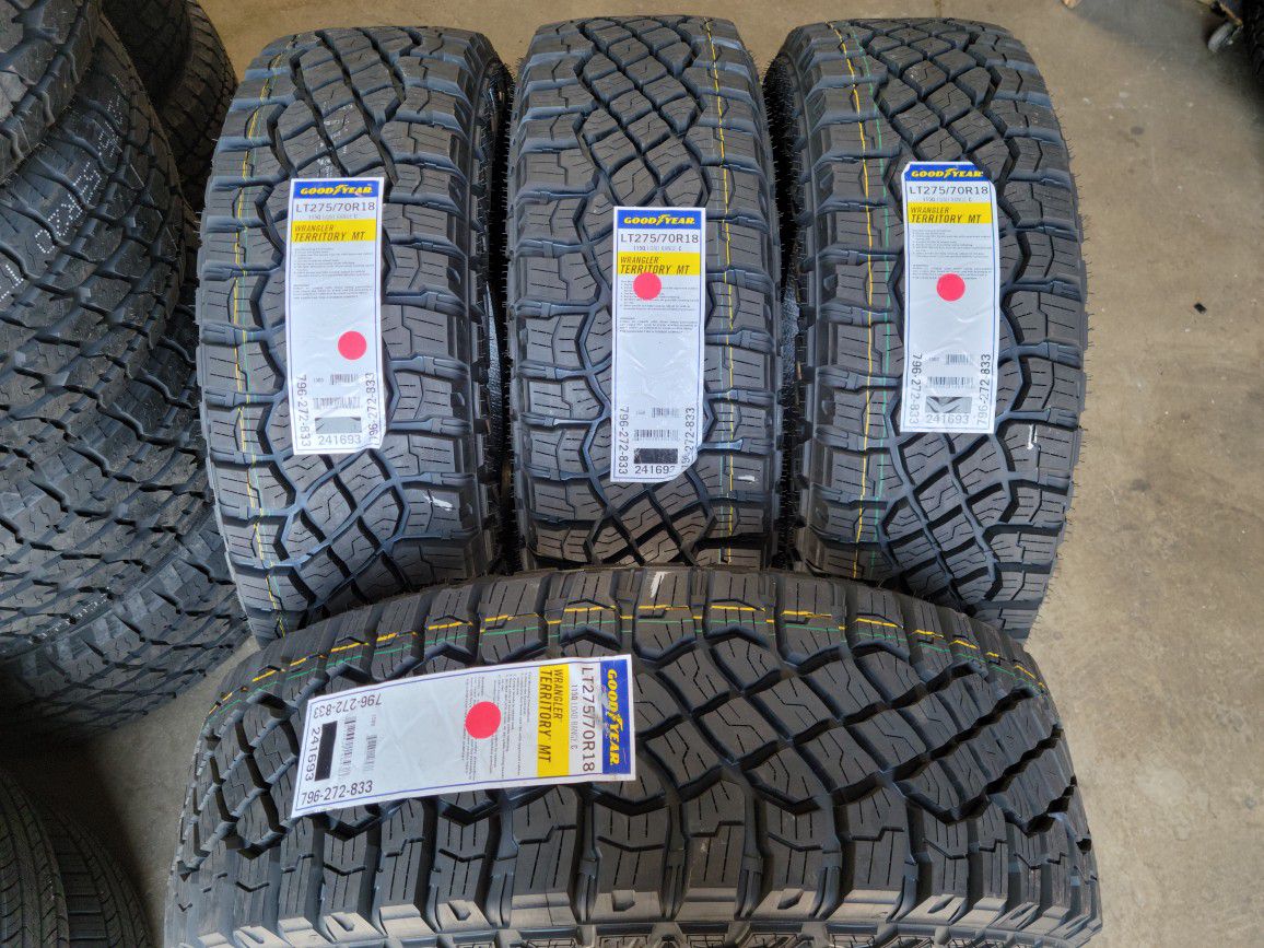 275 / 70 R 18 NEW TIRES GOODYEAR for Sale in Rialto, CA - OfferUp