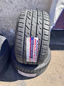 305/35R20 American Roadstar Sport 107Y Pair 2 new tires 305-35-20 llantas