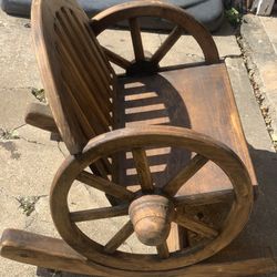 Solid Wood Wide Rocking Chair