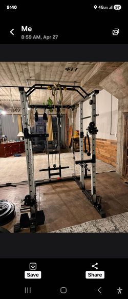 All in one power workout cage - fitness