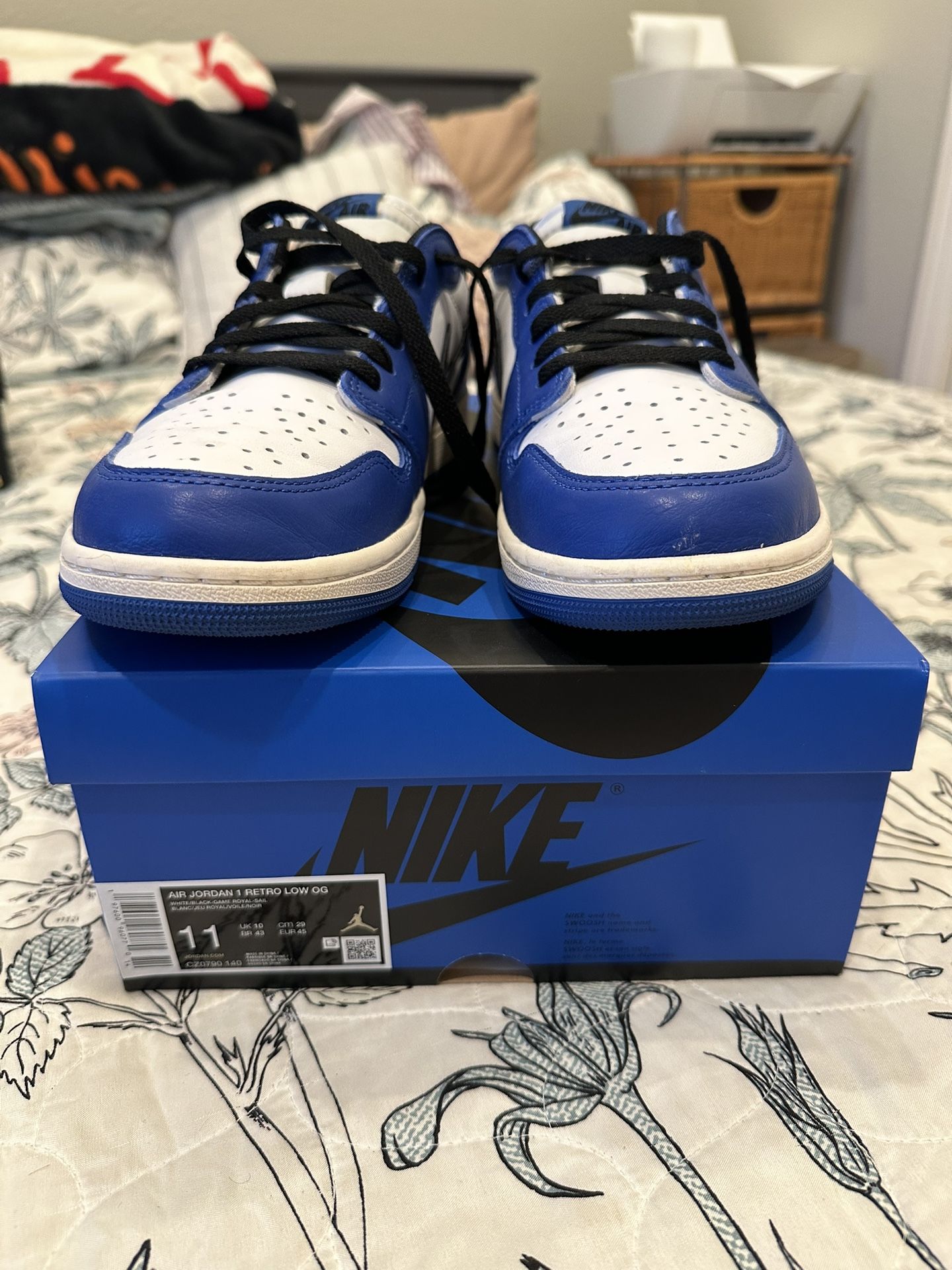 Jordan 1 Low OG Game Royal
