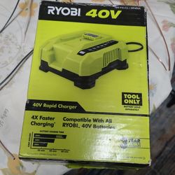 Ryobi 40v Rapid Charger (Tool Only)