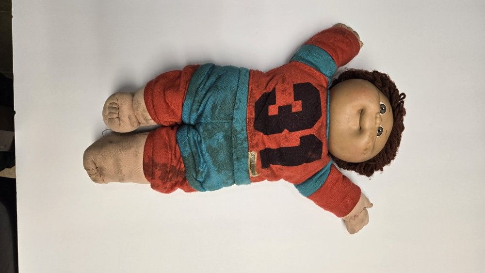 Vintage  James Dudley Cabbage Patch Kid Complete 1982 VERY RARE NEED WASH