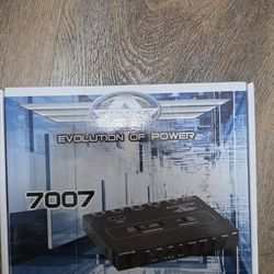 AUTOTEK 7007 Autotek Half-DIN 4-Band 2-Way Equalizer/Crossover BRAND NEW