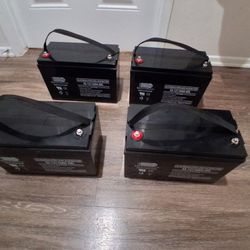NEW (4 Available) 12V 110Ah GEL Deep Cycle Batteries - Solar/RV
